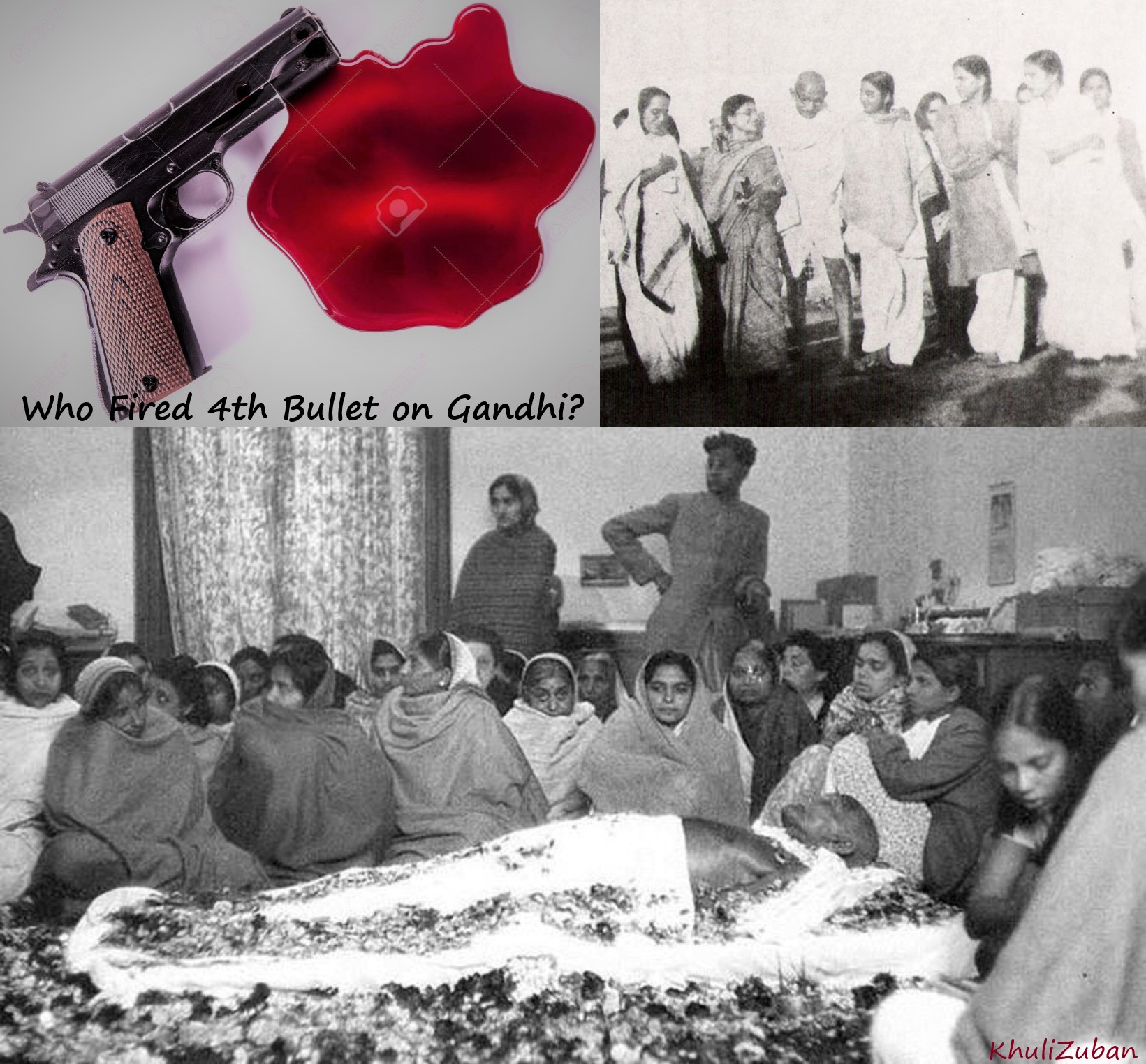 महात्मा गांधी, नाथूराम गोडसे, गांधी की हत्या