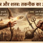 अस्त्र और शस्त्र, अलग अलग शब्द, दोनों में अंतर