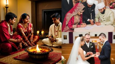 हिन्दू विवाह, शादी या निकाह, ईसाइयों की मैरिज