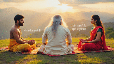 अंग फड़कना, शुभ-अशुभ फल, सामुद्रिक शास्त्र