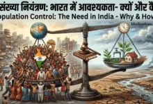 जनसंख्या नियंत्रण, भारत में आवश्यकता, क्यों और कैसे