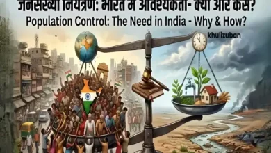 जनसंख्या नियंत्रण, भारत में आवश्यकता, क्यों और कैसे