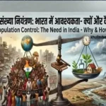 जनसंख्या नियंत्रण, भारत में आवश्यकता, क्यों और कैसे