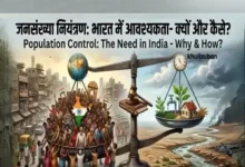 जनसंख्या नियंत्रण, भारत में आवश्यकता, क्यों और कैसे